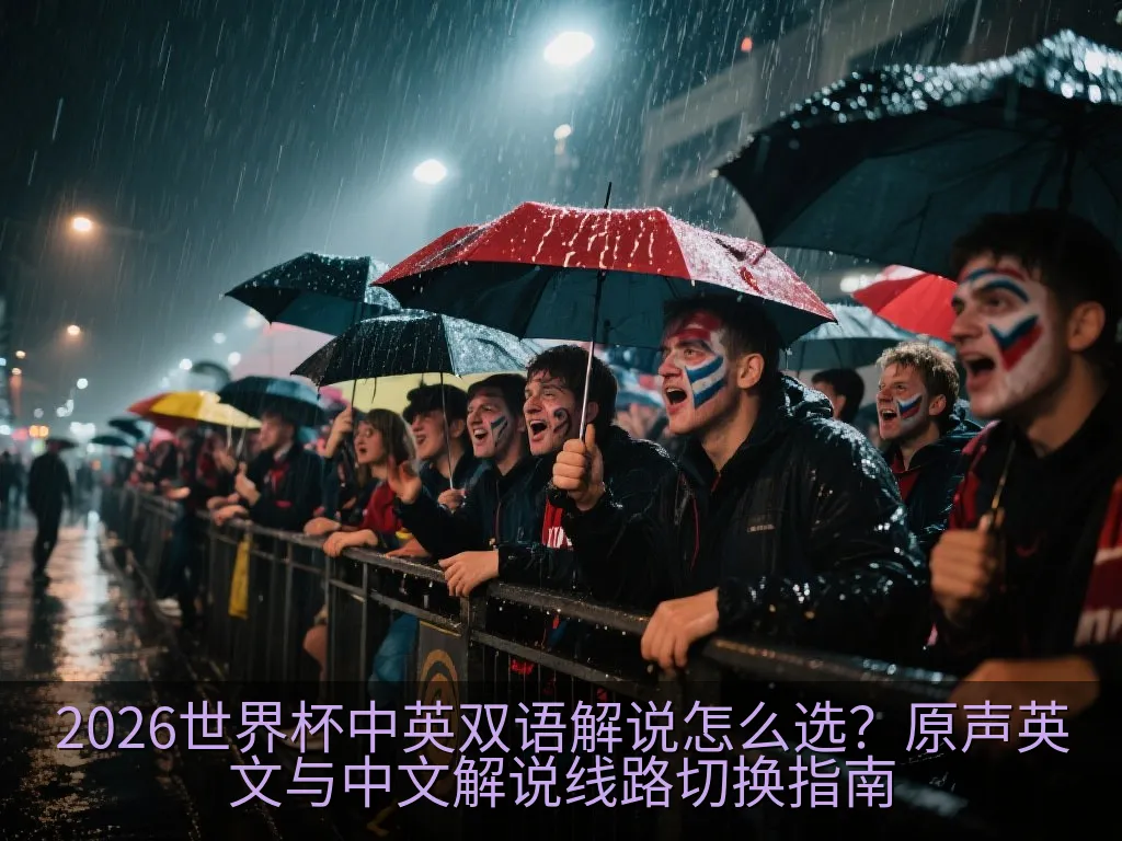 象征双语切换的数字化音频波形图